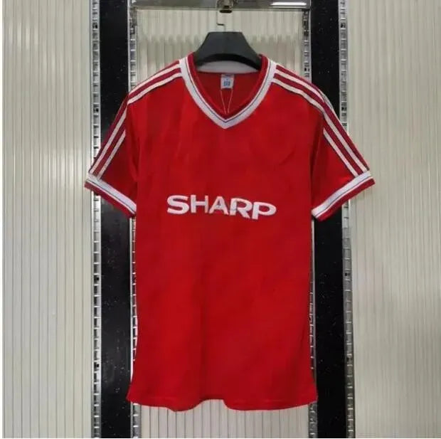 Retro jersey Manchest Soccer Jerseys Long Sleeved Ronaldo Rooney Giggs Nani 2006 - SitterJersey.com