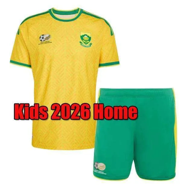South Africa Football Shirt 2026 World Cup Home Kit FOSTER 26 27 Soccer Jersey A - SitterJersey.com