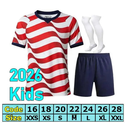 2026 Usa Soccer jersey 2026 World Cup PULISIC BALOGUN Jersey AARONSON WRIGHT ARF - SitterJersey.com