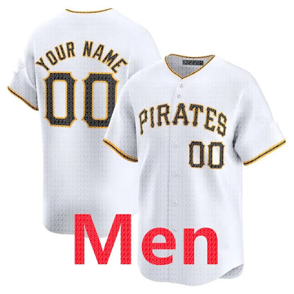 Men Pirates Baseball Jersey Willie Stargell Roberto Clemente Paul Skenes Endy Ro - SitterJersey.com