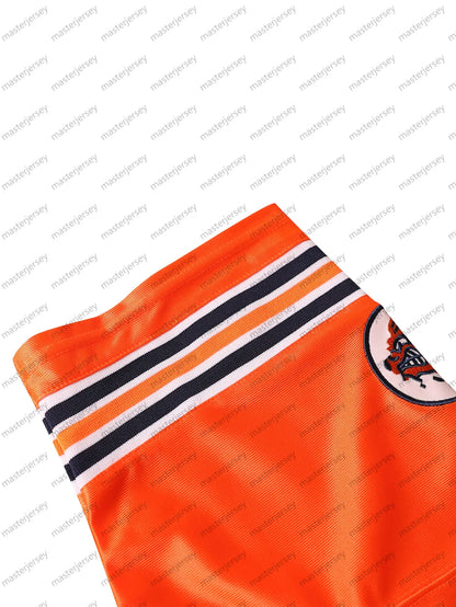 Youth/Kids #9 BOUCHER Orange Loose Breathable American Football Jerseys Embroide - SitterJersey.com