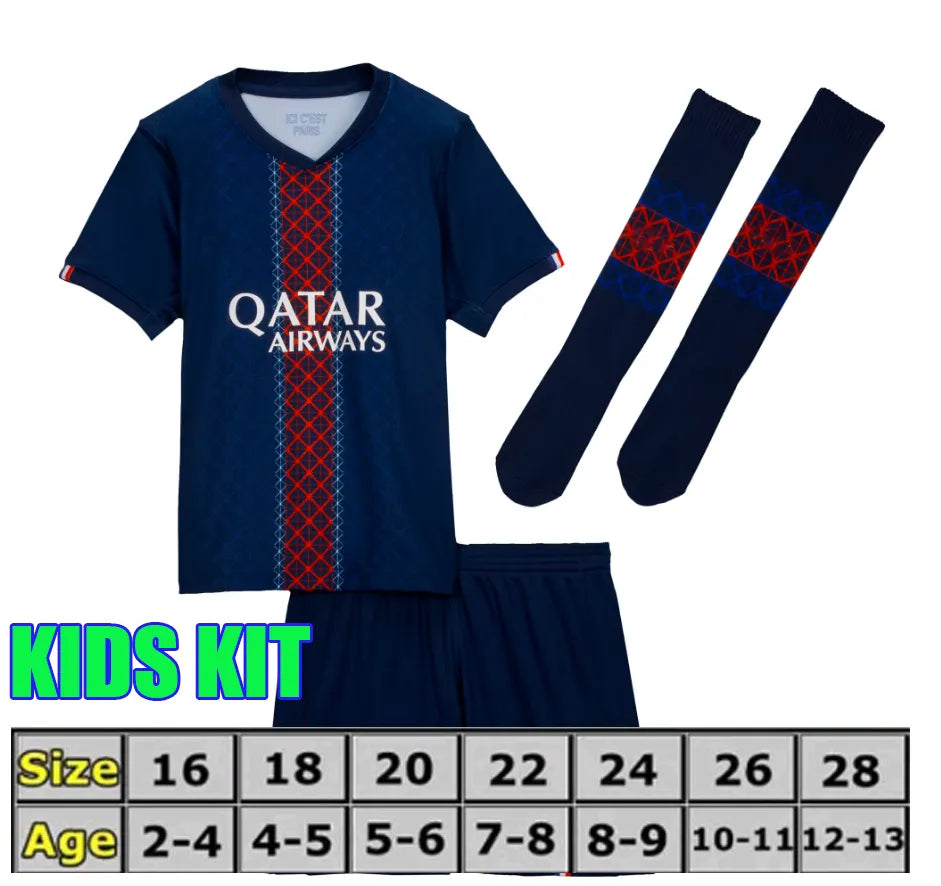 maillot PSGES jerseys 26 27 avec flocage Labubu Kvaratskhelia Night Edition JOAO - SitterJersey.com