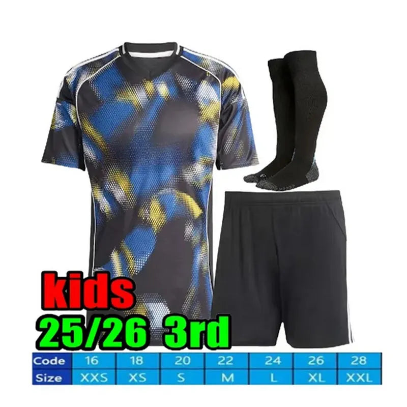 leeds utd 26 27 Icons Soccer Jerseys leeds unitedjersey 2026 27 TANAKA kids LONG - SitterJersey.com