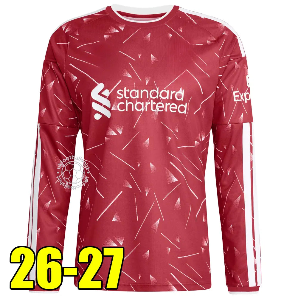 2026 ISAK EKITIKE WIRTZ DIOGO J. KERKEZ FRIMPONG M.SALAH liverpool 26 27 FC Foot - SitterJersey.com