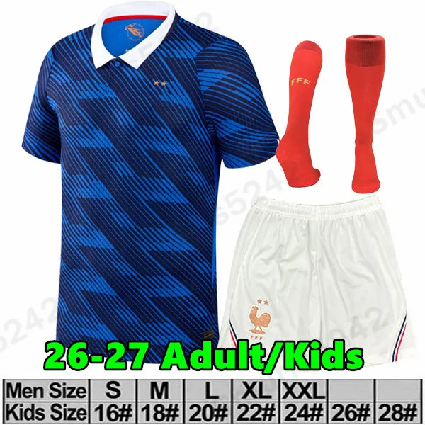 NEW 26 27 France jersey 2026 World Cup french soccer jerseys MBAPPE THAUVIN BARC - SitterJersey.com