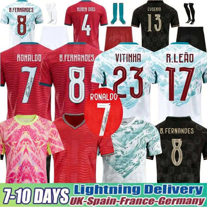 Portugal Jersey 2026 World Cup Soccer Jerseys Portuguesa Ronaldo JOAO FELIX BERN - SitterJersey.com