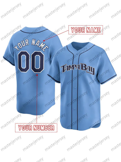 Men/Women/Youth Baseball Jerseys McClanahan Franco Lowe Boggs Arozarena Caballer - SitterJersey.com