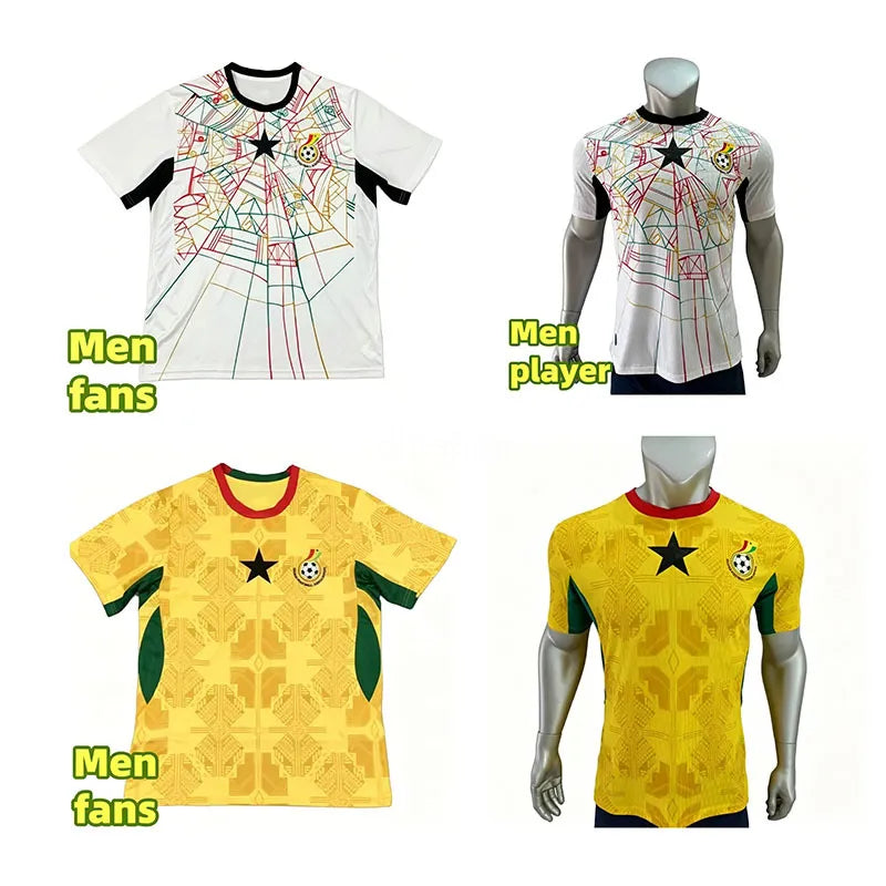 ghana jersey 2026 World Cup Ghana national football team Soccer Jerseys 26 27 J  - SitterJersey.com