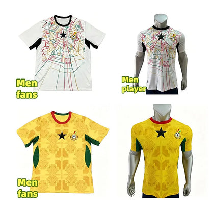 ghana jersey 2026 World Cup Ghana national football team Soccer Jerseys 26 27 J  - SitterJersey.com