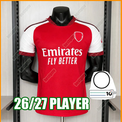 2026 2027 SAKA ZUBIMENDI GYOKERES EZE Arsenally soccer jerseys HINCAPIE DOWMAN O - SitterJersey.com