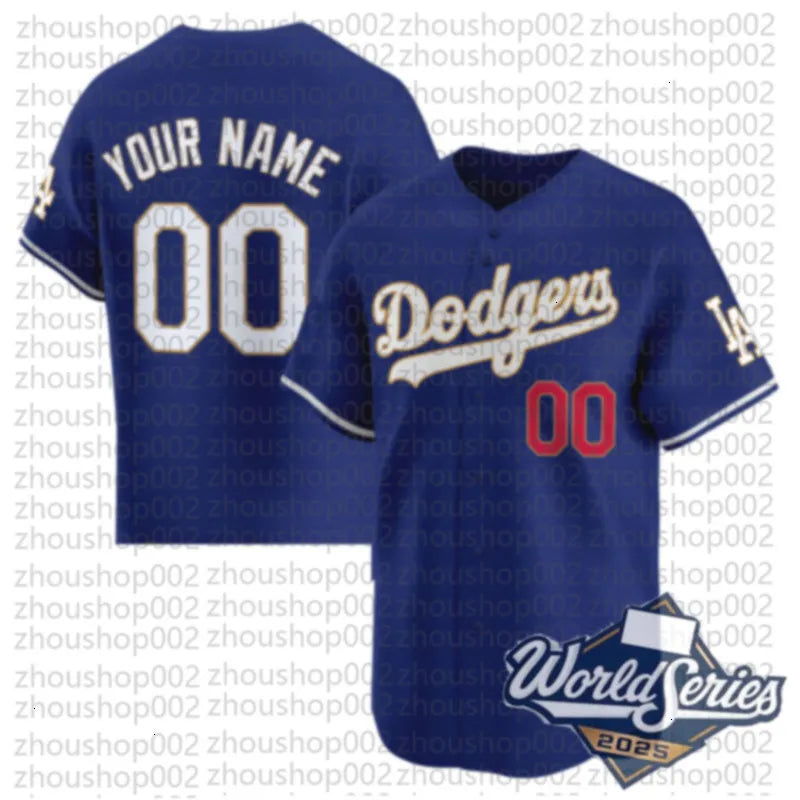 2025 Custom Dodgers Jersey Shohei 17 Ohtani Mookie 50 Betts 18 Yamamoto Freddie  - SitterJersey.com