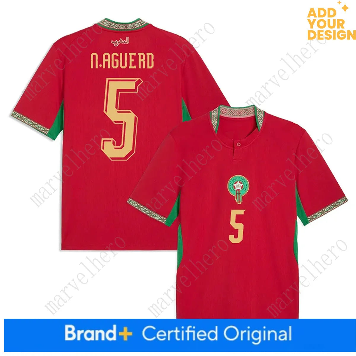 Morocco Jersey 2026 Morocco Jersey World Cup 2026 Maillot Maroc Soccer Jerseys National Team HAKIMI BRAHIM OUNAHI SAISS ZIYECH Y.EN NESYRI 26 27 Special Football Shirts Tops Kids Kits - SitterJersey.com