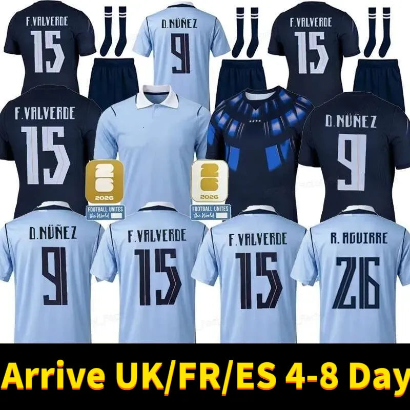 Uruguay Soccer Jersey 2026 4XL Norway Jersey 2026 HAALAND World Cup Soccer Jerseys SORLOTH NUSA AASGAARD HORN MYHRE DONNUM RYERSON MOLLER WOLFE AJER STRAND Norway Kit Home Away Football Shirt - SitterJersey.com