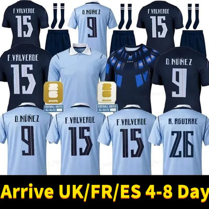 Uruguay Soccer Jersey 2026 4XL Norway Jersey 2026 HAALAND World Cup Soccer Jerseys SORLOTH NUSA AASGAARD HORN MYHRE DONNUM RYERSON MOLLER WOLFE AJER STRAND Norway Kit Home Away Football Shirt - SitterJersey.com