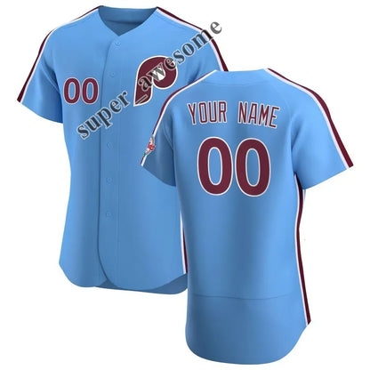 Bryce Harper Baseball Jersey Trea Turner Kyle Schwarber JT Realmuto Alec Bohm Br - SitterJersey.com