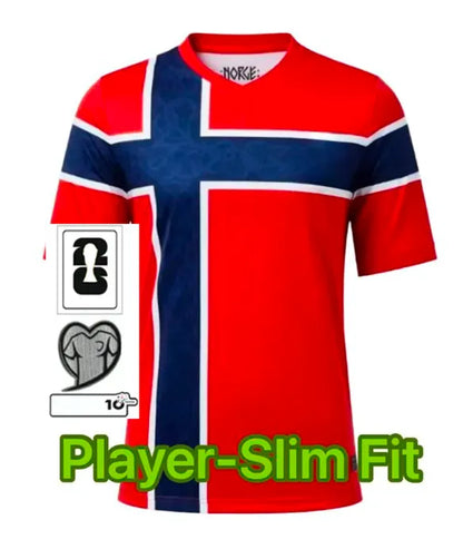 2025 2026 Norway World Cup Soccer Jerseys HAALAND Odegaard STRAND Sorloth BERG N - SitterJersey.com