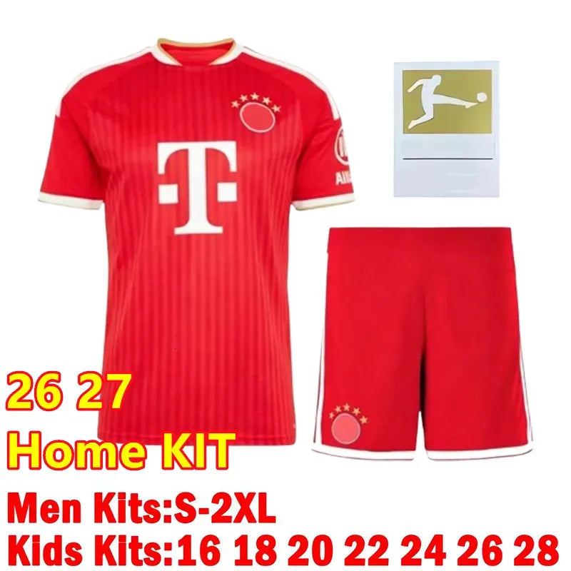 BayernS 2025 2026 2027 KANE MUSIALA OLISE soccer jerseys PAULOUIC LUIS DIAZ DAVI - SitterJersey.com
