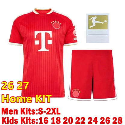 BayernS 2025 2026 2027 KANE MUSIALA OLISE soccer jerseys PAULOUIC LUIS DIAZ DAVI - SitterJersey.com