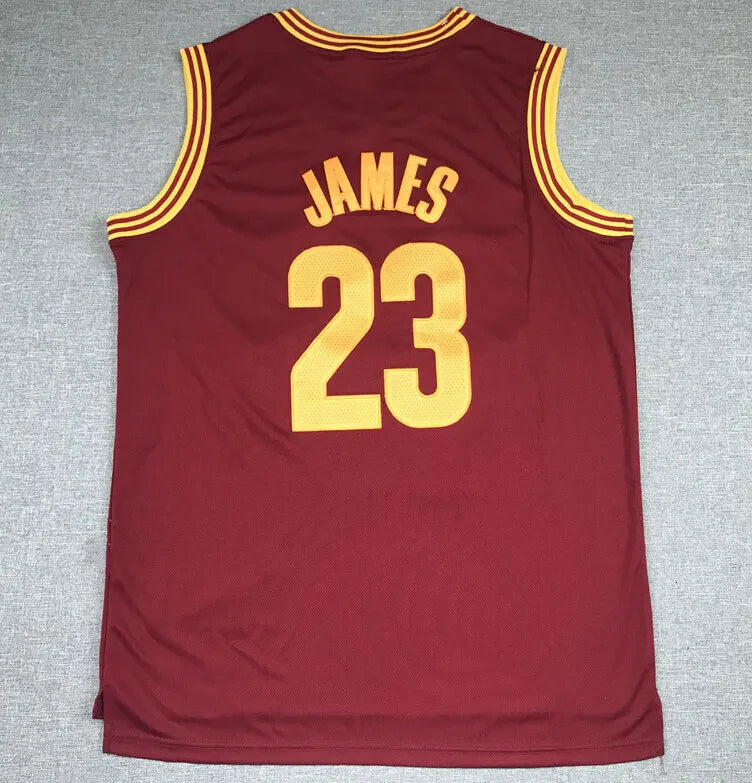 Stitched Basketball Jerseys James Bronny James Jr Cavs High School St Vincent St - SitterJersey.com
