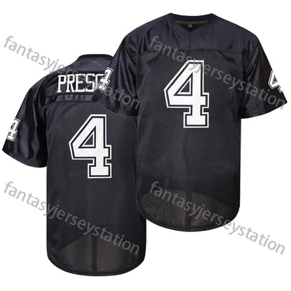 IN STOCK Men's 95 Football Movie Jersey Red Hennessy Queens Bridge Football Jers - SitterJersey.com