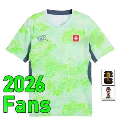 Switzerland Jersey 2026 World Cup National Team Soccer Jerseys 26 27 ELVEDI AKAN - SitterJersey.com