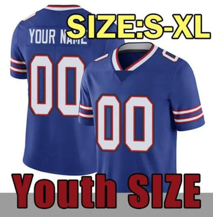BuffaloS DJ Moore Billsjesrey Josh Allen Matt Milano Football Jersey Cook Dalton - SitterJersey.com