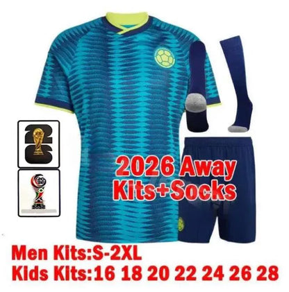 Colossmbia 2026 World Cup Centenary soccer jersey 100 years anniversary 2025 jam - SitterJersey.com