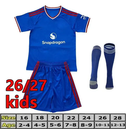 Manchester 26 27 soccer jerseys FERNANDES CUNHA SESKO unite AMAD MBEUMO MANIOO f - SitterJersey.com