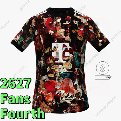 25 26 27 KANE OLISE soccer jerseys Anniversary BAYERNS MUNICH SANE KIMMICH UPAME - SitterJersey.com