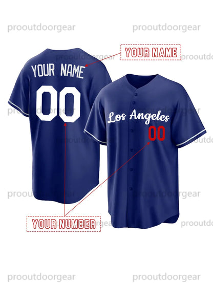 Ohtani Baseball Jersey Freeman Betts Yamamoto Edman Custom Sweatshirt - Embroide - SitterJersey.com