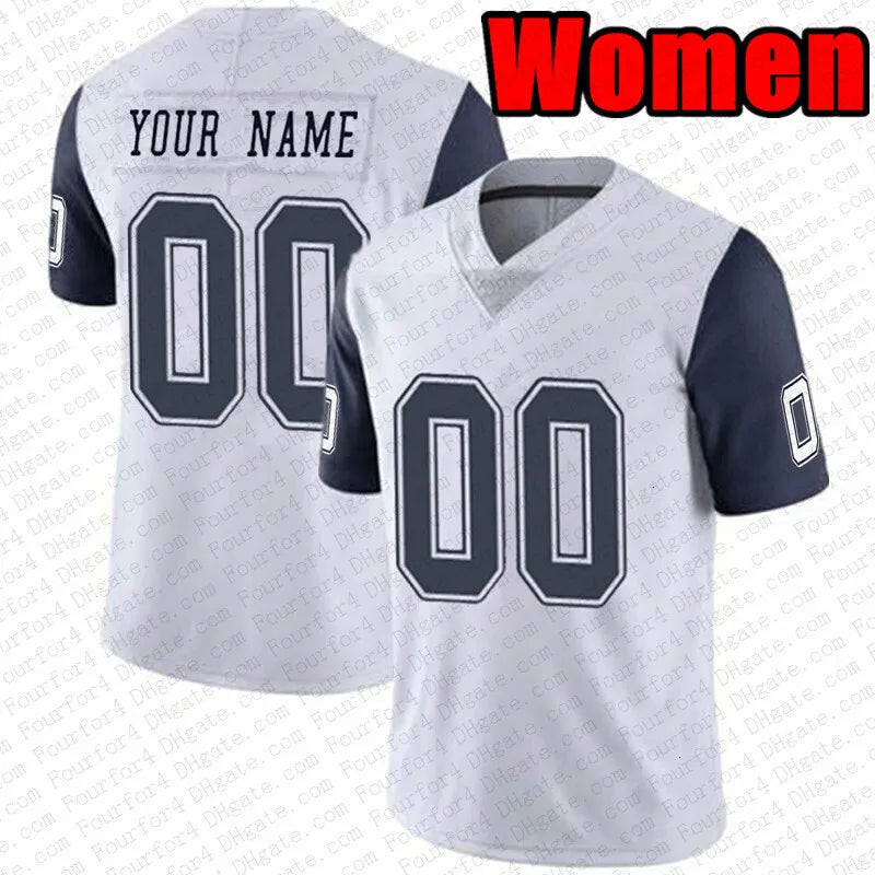 CeeDee Lamb George Pickens Dak Prescott Football Jersey Brandon AubreyEmmitt Smi - SitterJersey.com