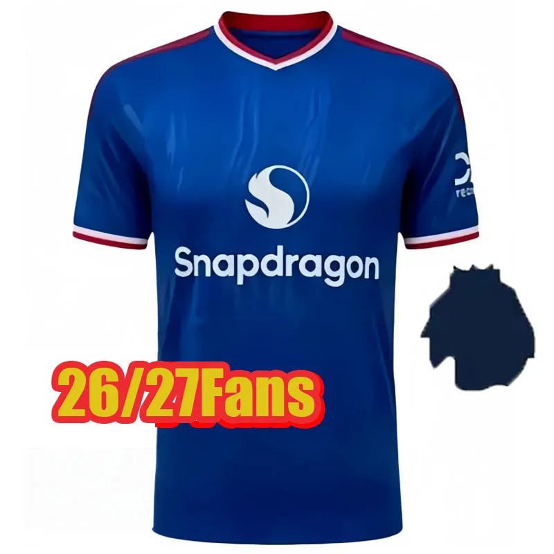 ManUnited SESKO MBEUMO CUNHA 25 26 27 Soccer Jerseys football shirts B. FERNANES - SitterJersey.com
