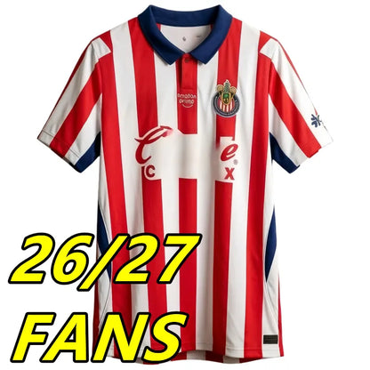 Chivas Jersey 26 27 Soccer Jersey Liga MX Club America Football Shirt Guadalajar - SitterJersey.com