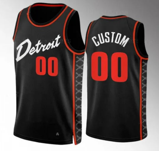 Cade Cunningham Basketball Jerseys Piston Jaden Ivey Jalen Duren Ausar Thompson  - SitterJersey.com