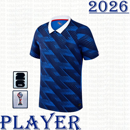 tshirt france world cup 2026 Jerseys French Kylian Mbappe Dembele Doue Soccer Je - SitterJersey.com