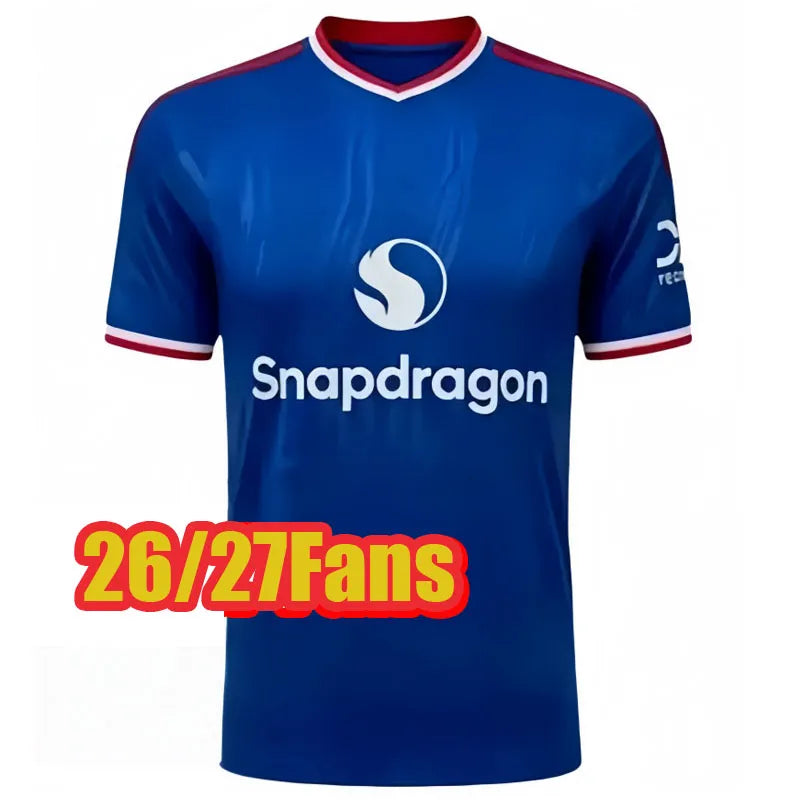 ManUnited SESKO MBEUMO CUNHA 25 26 27 Soccer Jerseys football shirts B. FERNANES - SitterJersey.com