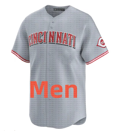 Reds Baseball Jersey Custom Elly De La Cruz Ke'Bryan Hayes Tyler Stephenson Spen - SitterJersey.com