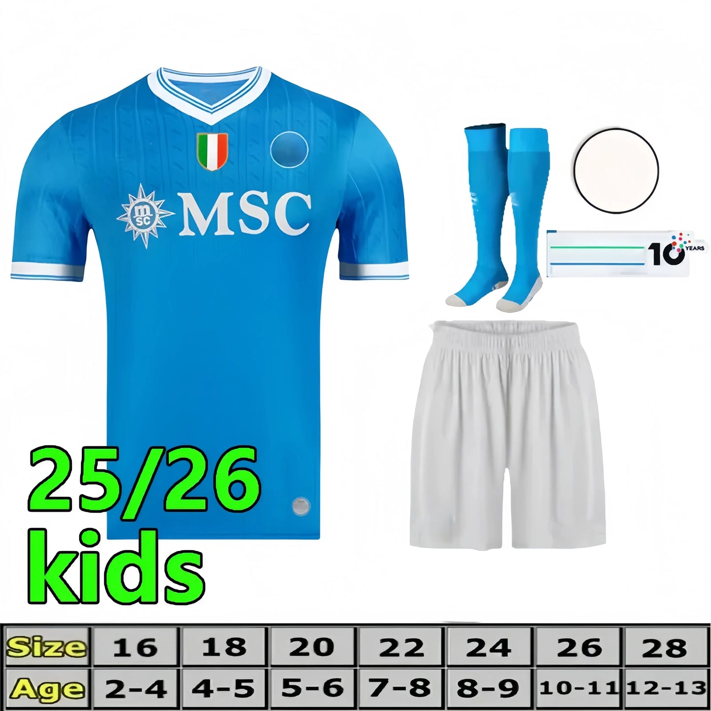 Napoli jersey world cup 2026 Jersey LUKAKU DE BRUYNE MCTOMINAY OSIMHEN SCOTT BUO - SitterJersey.com