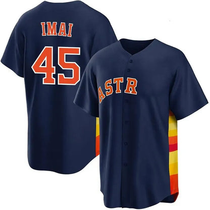 Houstons Astros Jersey Jose Altuve Yordan Alvarez Jeremy Pena Astro Jersey Isaac - SitterJersey.com