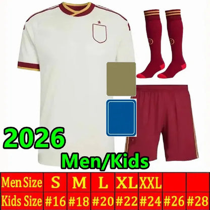World Cup Spain Soccer Jersey 2026 Spain World Cup LAMINE YAMAL Soccer Jerseys WILLIAMS JR MORATA FABIAN JOSELU OLMO Spanish Espana 26 27 Football Shirt RODRIGO PEDRI CARVAJAL Kids Kit - SitterJersey.com