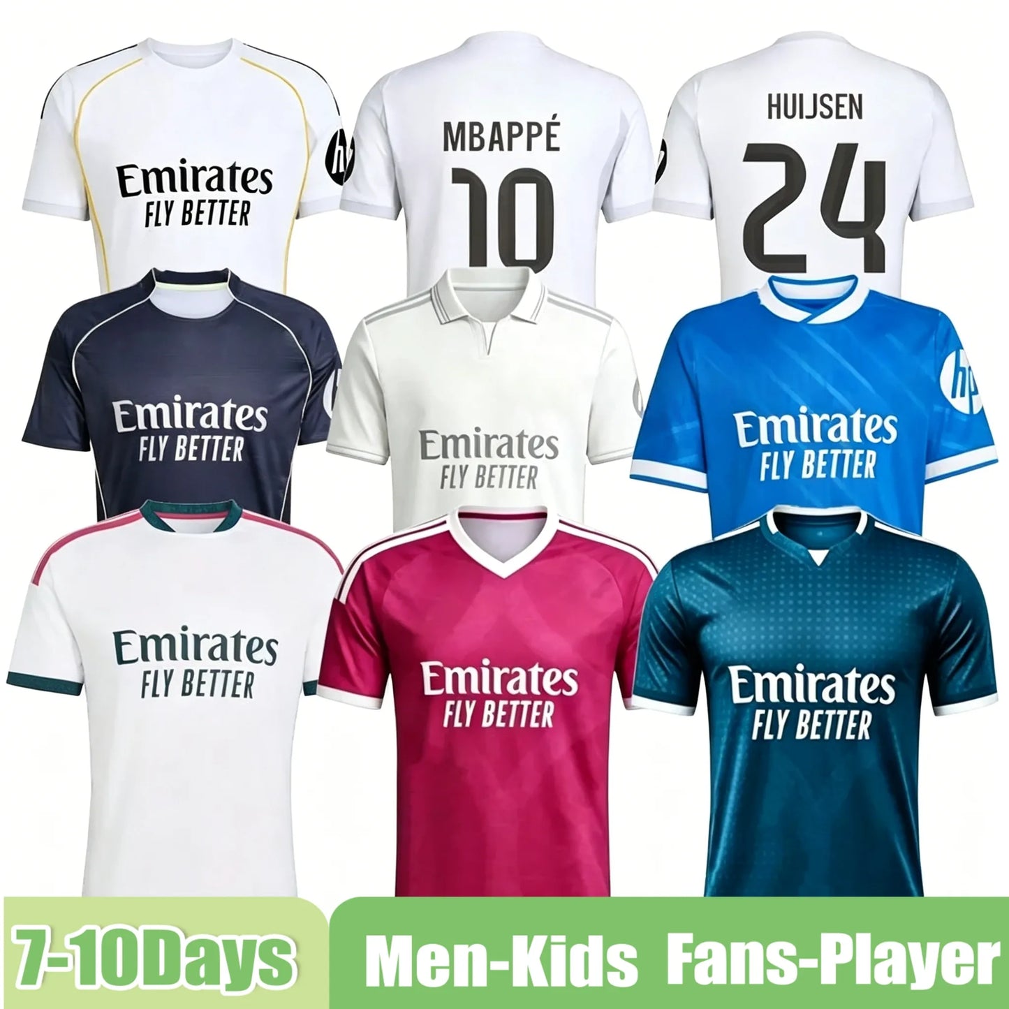 Real Madrid Jersey Kids 2026 Reals Madrid Soccer Jerseys MBAPPE BELLINGHAM Chandal VINI JR Children 26 27 Football Shirt Top Valverde Endrick RODRYGO CAMAVINGA Camiseta Jersey Kids Kits - SitterJersey.com