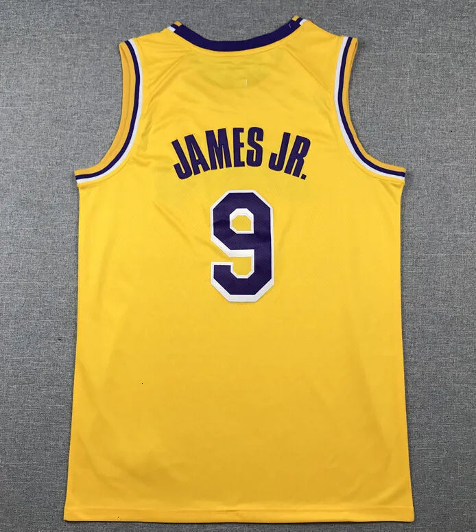 Stitched Basketball Jerseys James Bronny James Jr Cavs High School St Vincent St - SitterJersey.com