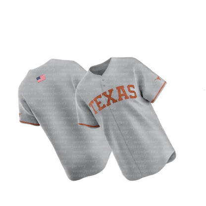 Texas Longhorns Baseball Jerseys Luke Harrison Cal Higgins Max Grubbs Connor McC - SitterJersey.com
