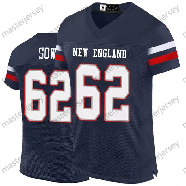 10 Drake Maye Football Jerseys Christian Gonzalez Rhamondre Stevenson Demario Do - SitterJersey.com