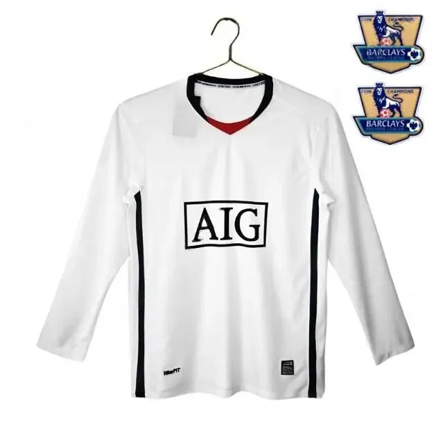 Retro jersey Manchest Soccer Jerseys Long Sleeved Ronaldo Rooney Giggs Nani 2006 - SitterJersey.com