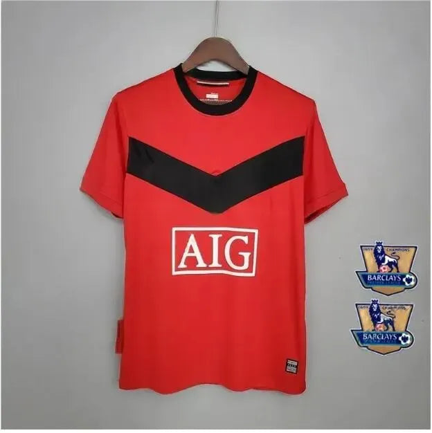 Retro jersey Manchest Soccer Jerseys Long Sleeved Ronaldo Rooney Giggs Nani 2006 - SitterJersey.com
