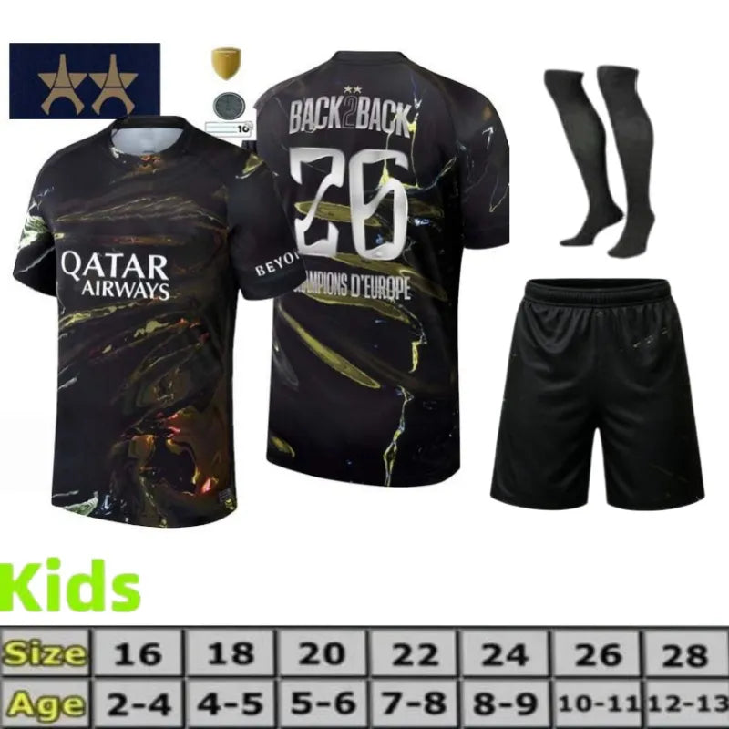 25 26 27psgeJersey O.Dembele D.DOUE KVARATSKHELIA Football JerseysVITINHA JOAON  - SitterJersey.com