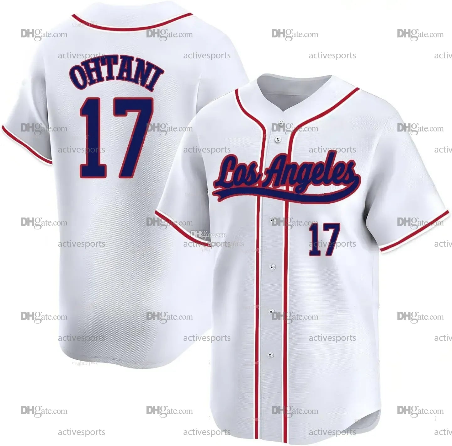 Custom 17 Ohtani 2024 Season Baseball Jersey Betts Freeman Muncy Stitched Number - SitterJersey.com