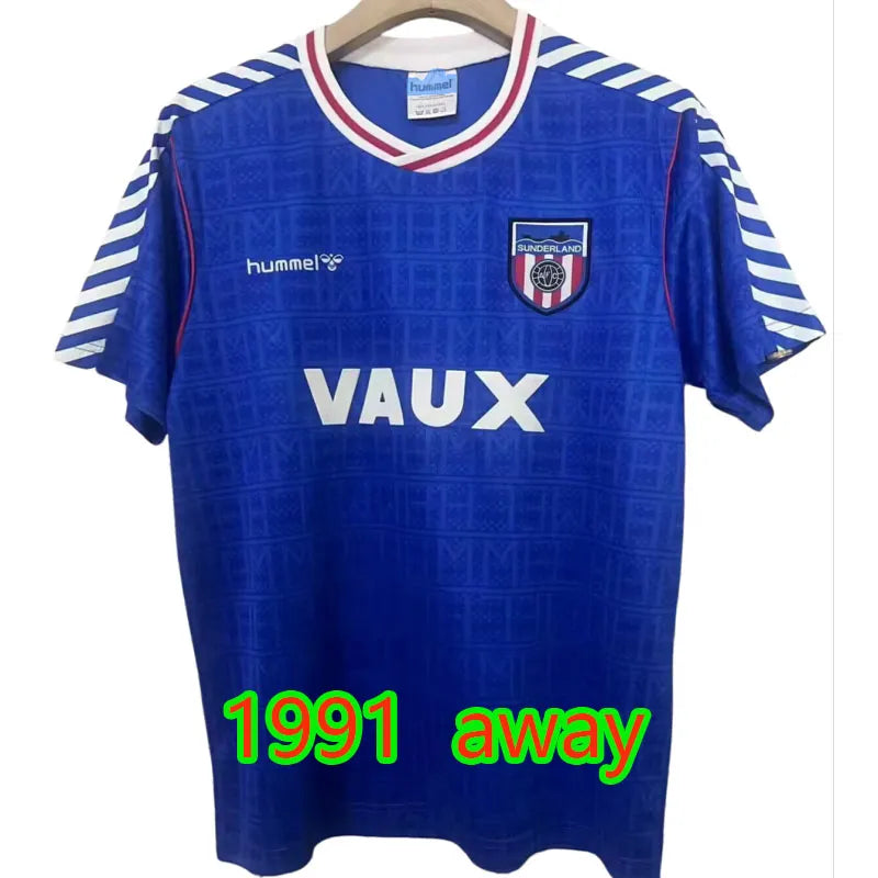 sunderland 26 27 soccer jerseys kids 2026 fans away new 1991 Retro STEWART SIMMS - SitterJersey.com