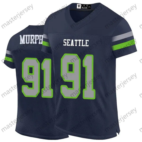 14 Metcalf Football Jerseys Lockett Walker III Smith-Njigba Custom All Stitched  - SitterJersey.com